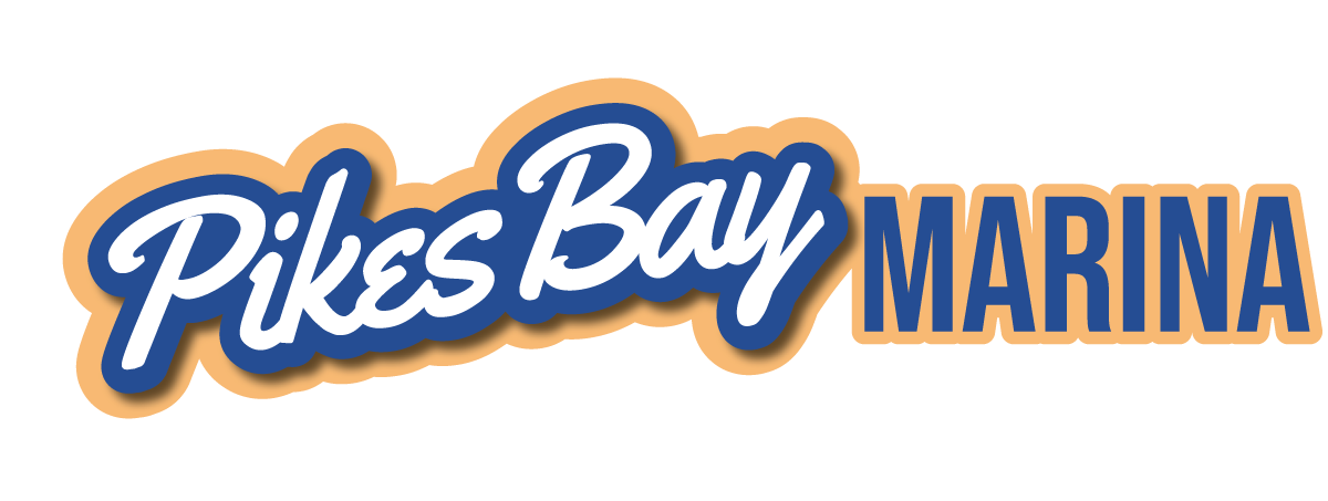 Pikes Bay Marina Logo (color, wide, transp)