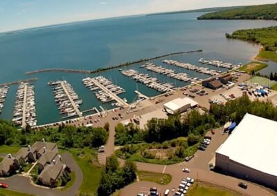 Pikes Bay Marina, the Apostles, Lake Superior - DOCKS AND MARINA